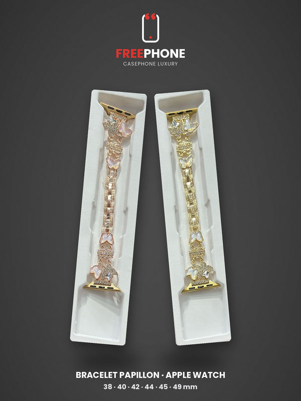 Bracelet Apple Watch Papillon – Rose Gold, Doré
