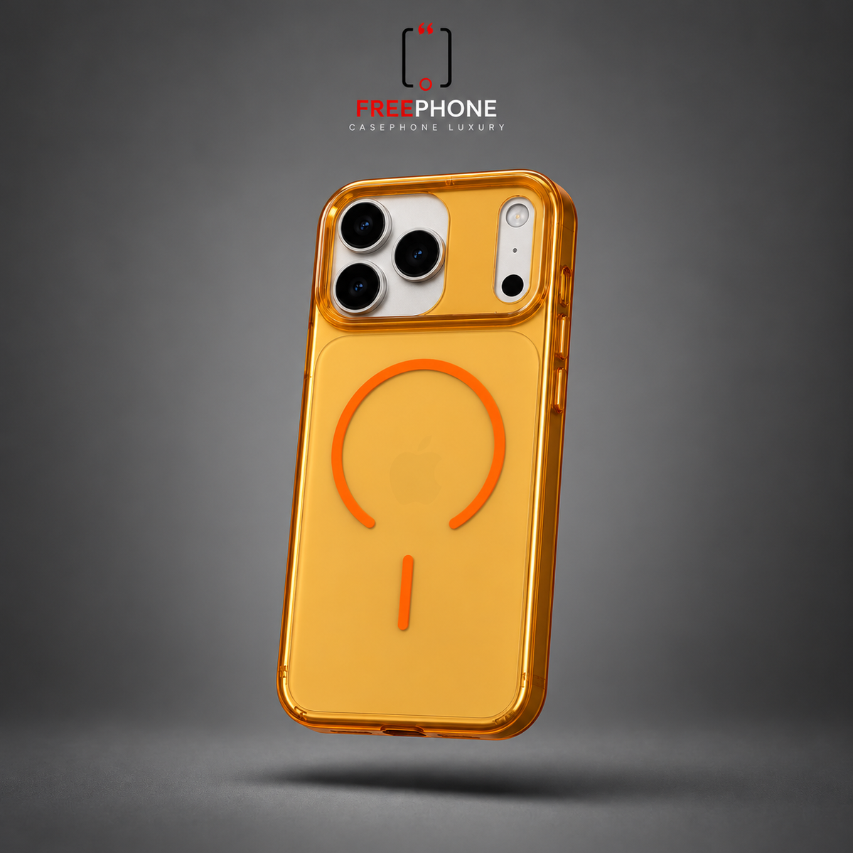 Clear Case Cristal Orange