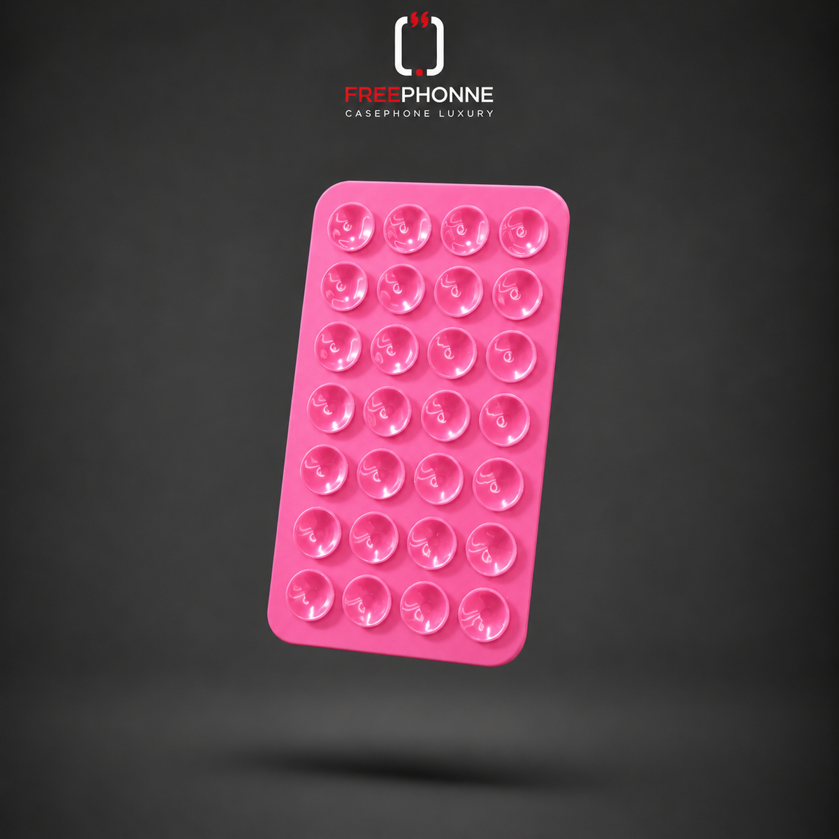 Ventouse silicone rose
