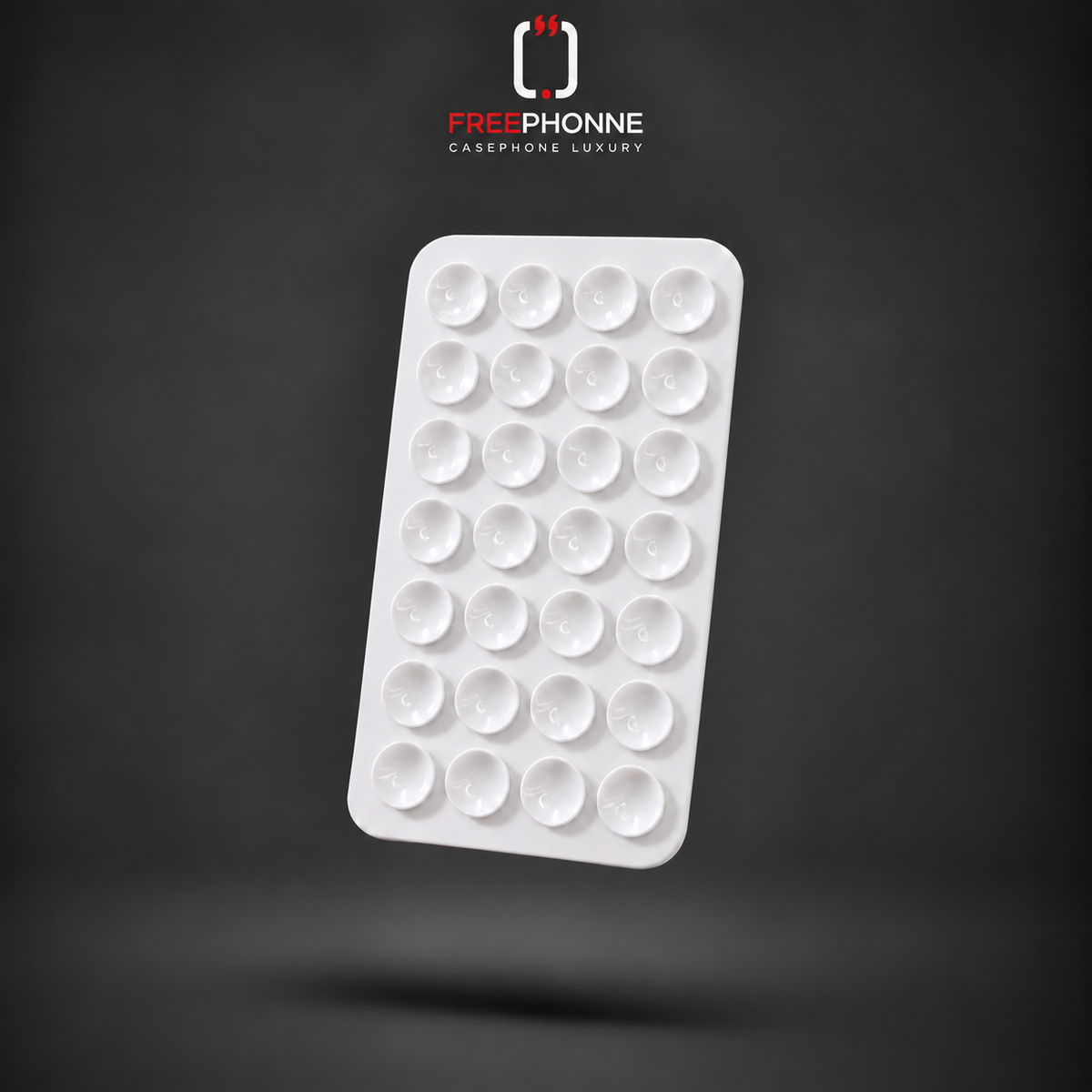 Ventouse silicone blanc