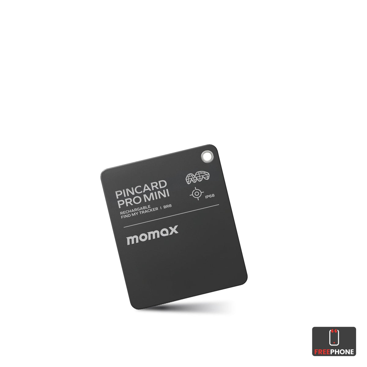 MOMAX PinCard Pro Mini Rechargeable Locator Card