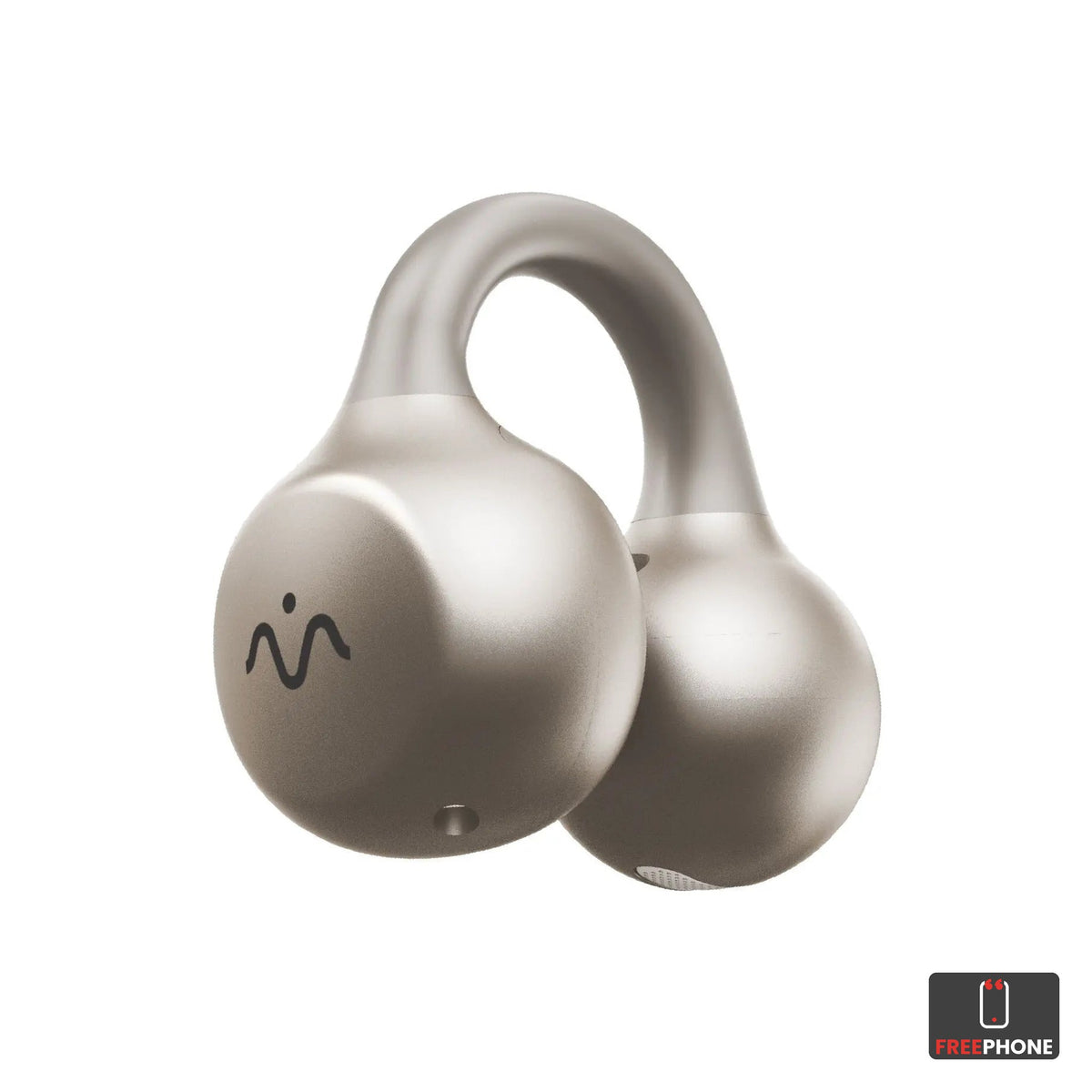 MOMAX 1-Vibe Clip M.IN.D Clip-On Earbuds