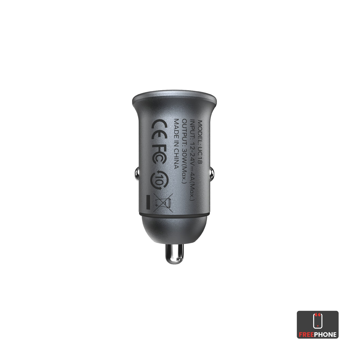 MOMAX MoVe Dual-Port Car Charger 30W