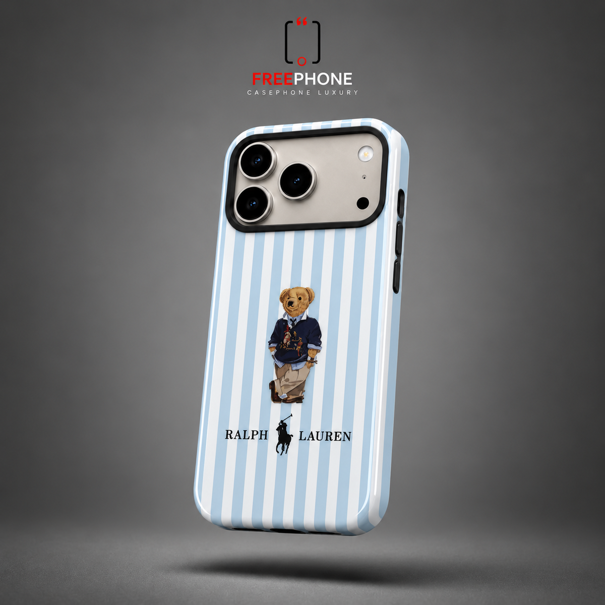 Case Burga Bear Rayée