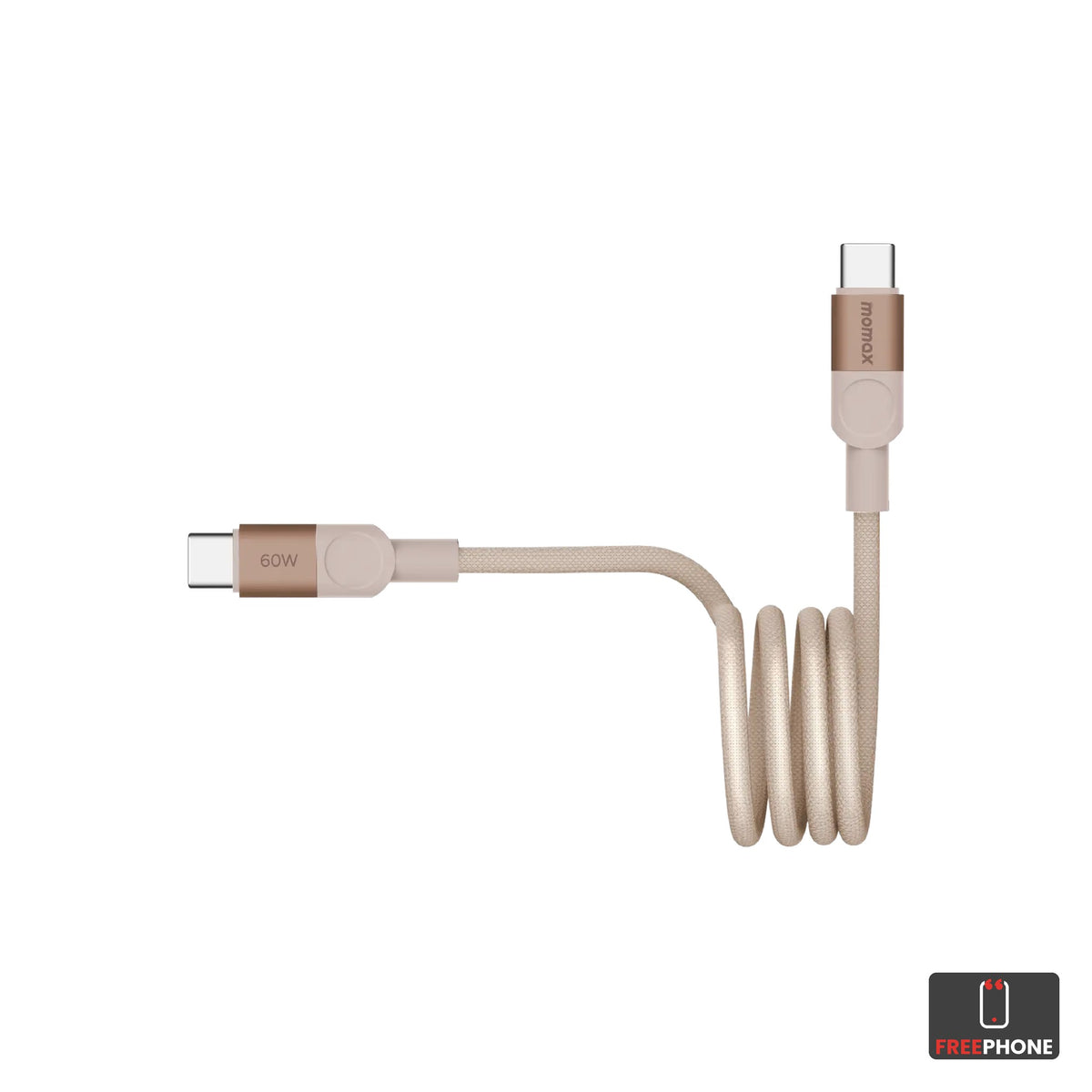 MOMAX Mag.Link Magnetic Cable USB-C to USB-C 60W 1m