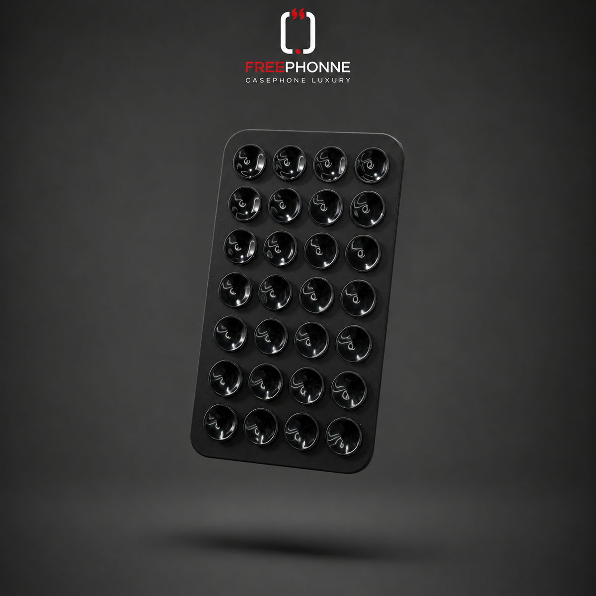 Ventouse silicone noir