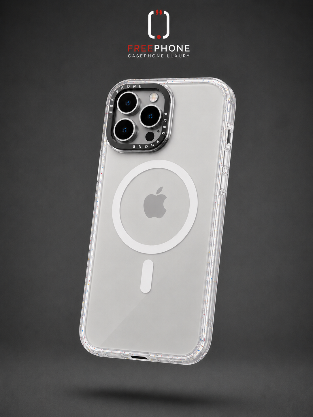POCHETTE FREEPHONE CLEAR MAGSAFE