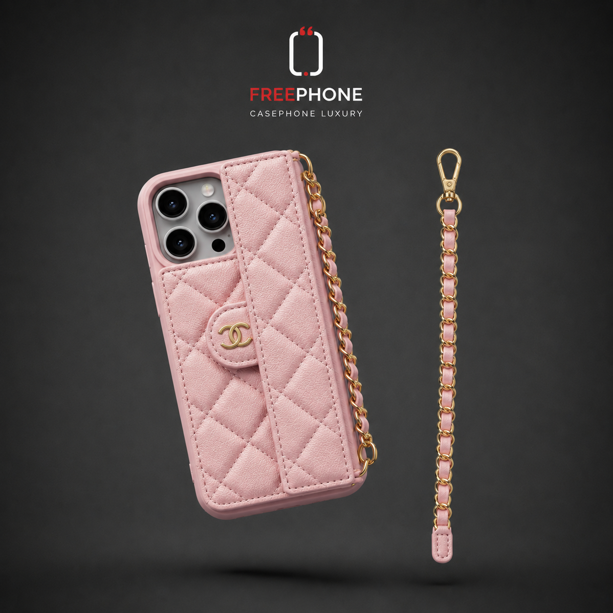 POCHETTE CHANEL AVEC CORDON LONG