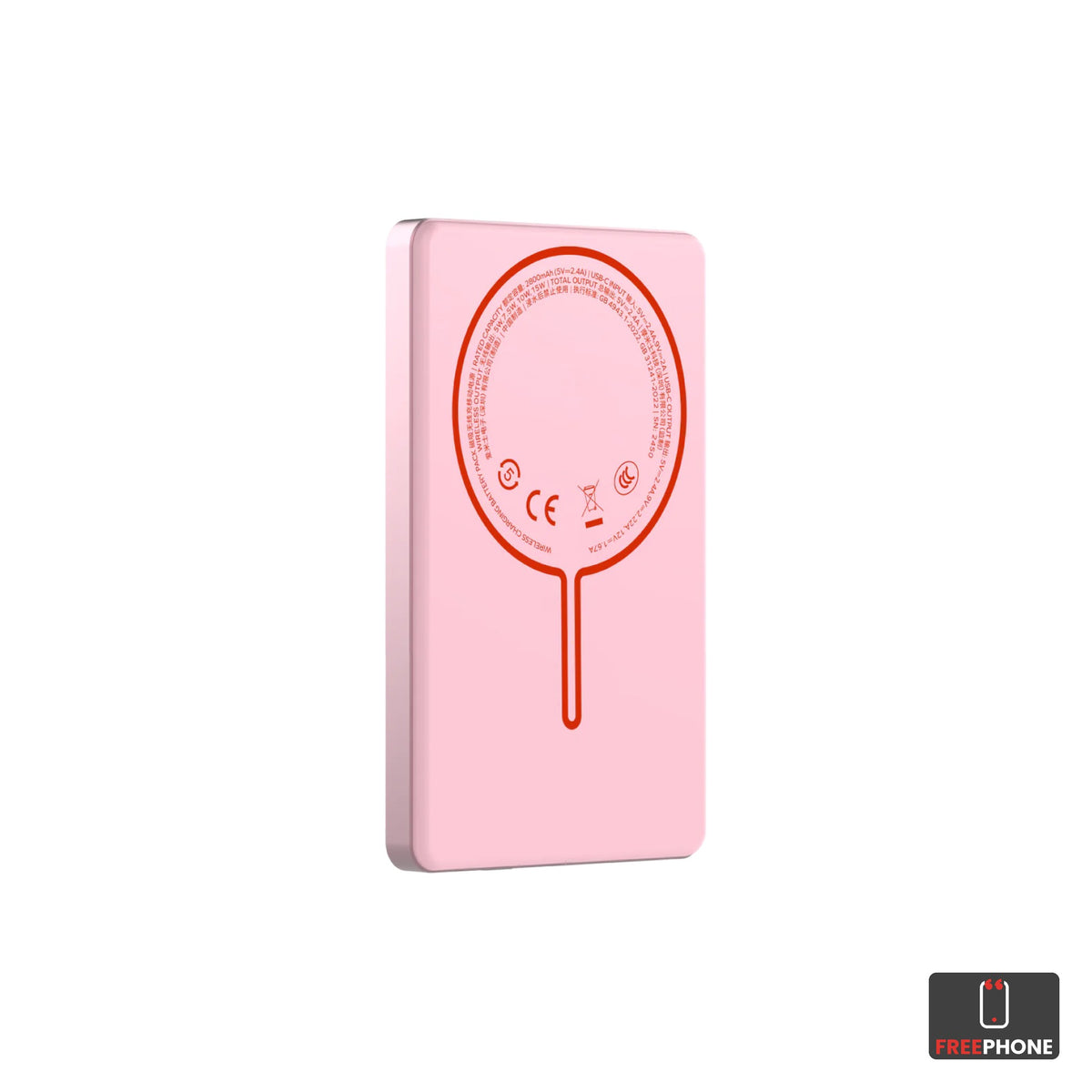 MOMAX 1-Power Pass Magnetic Wireless Power Bank 5000mAh