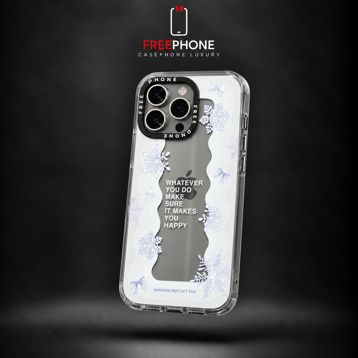 POCHETTE FREEPHONE WHATEVER U DO MAKE SURE IT MAKES U HAPPY