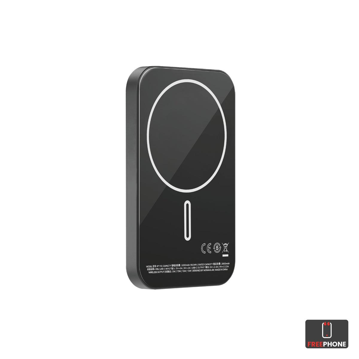 MOMAX Q.Mag X Magnetic Wireless Power Bank 5000mAh