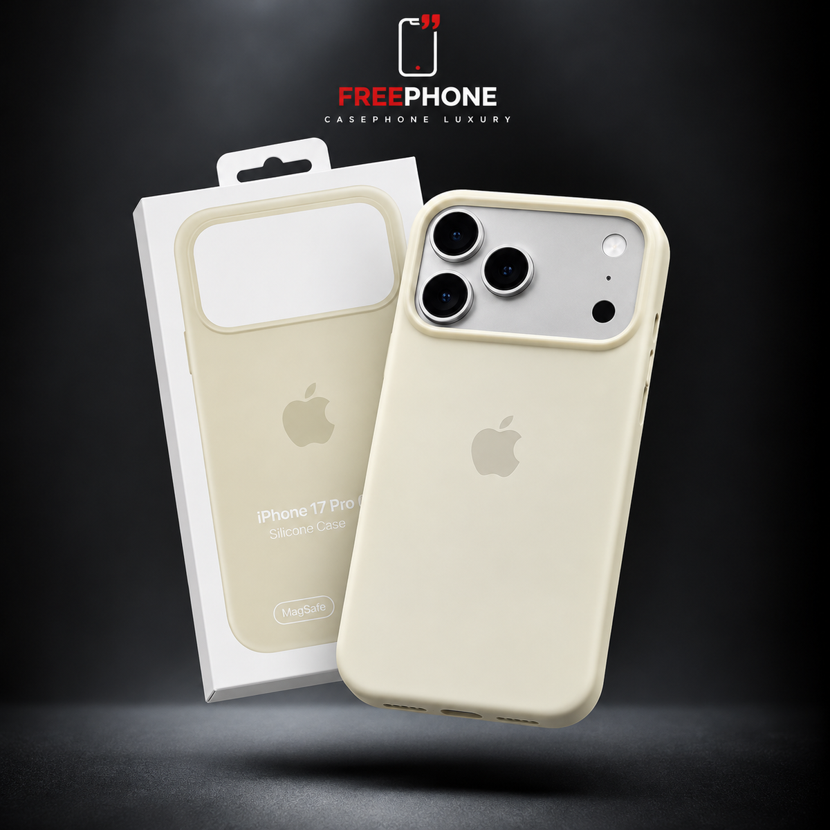 SILICONE CASE BEIGE