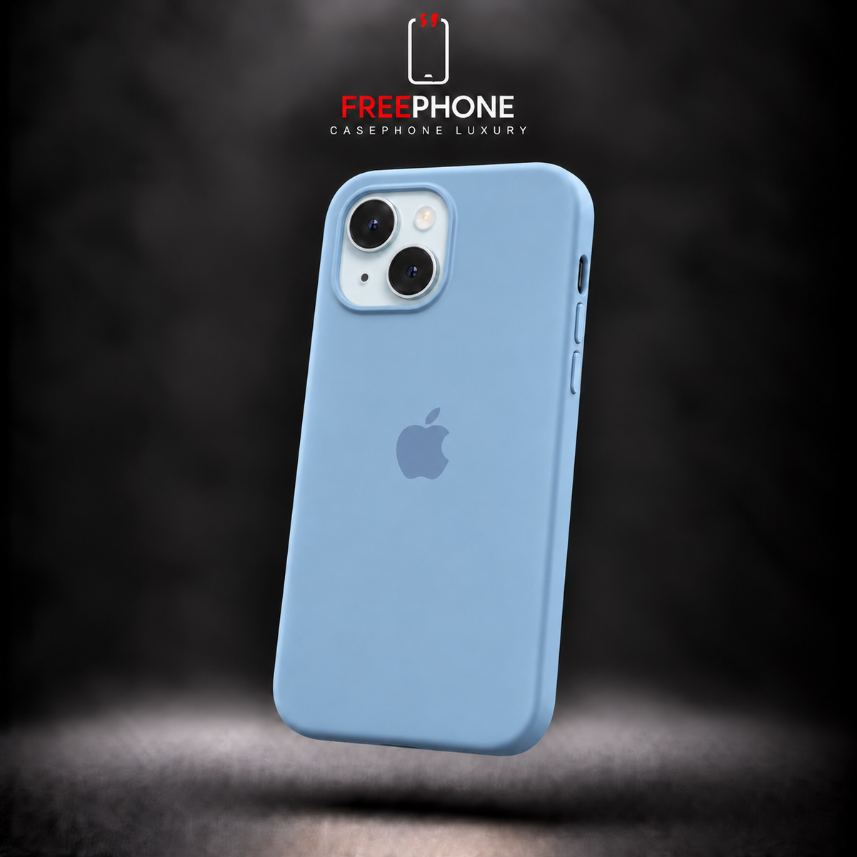 SILICONE CASE LIGHT BLUE