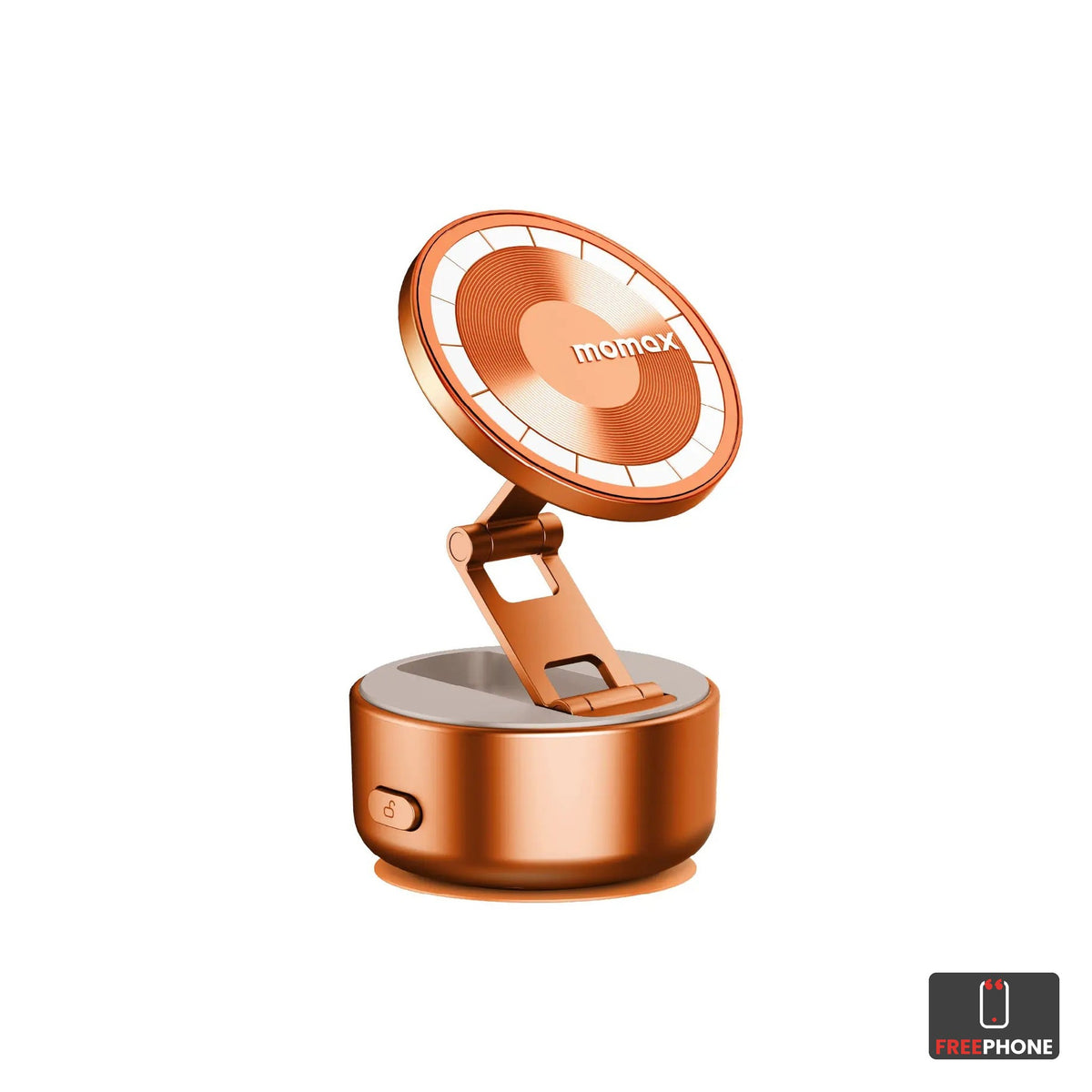 MOMAX 1-Snap Go Auto Suction Magnetic Phone Stand