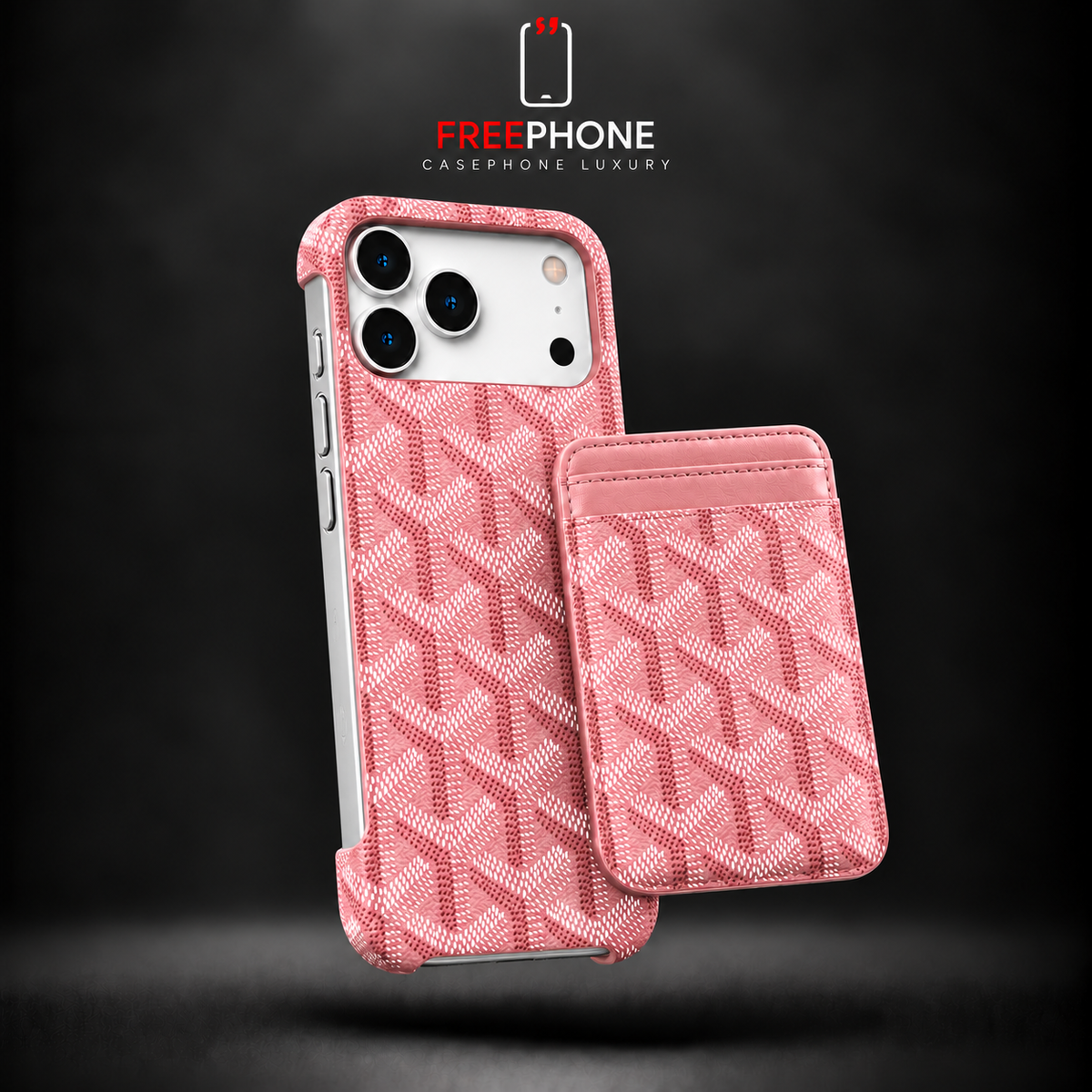 POCHETTE CHEVRON WALLET MAGSAFE