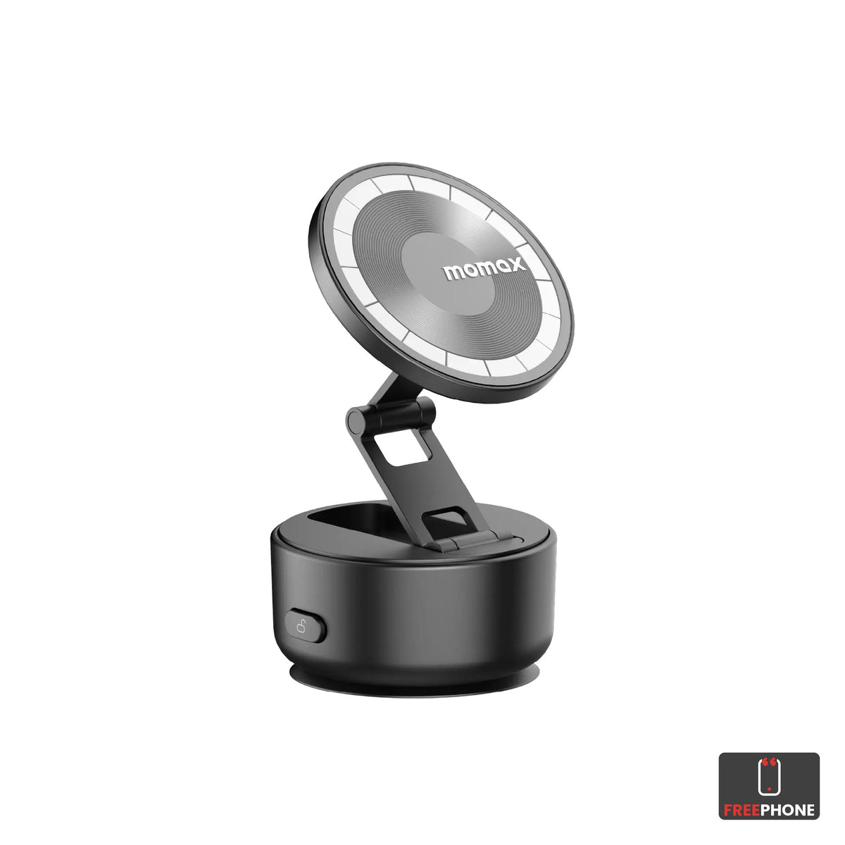 MOMAX 1-Snap Go Auto Suction Magnetic Phone Stand