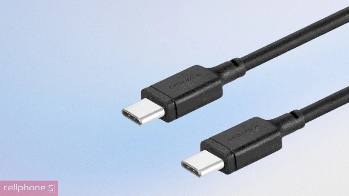 MOMAX ZERO USB-C to USB-C Cable 60W 1m
