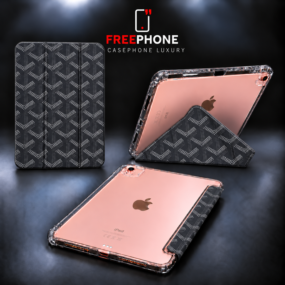 Case Chevron Noir