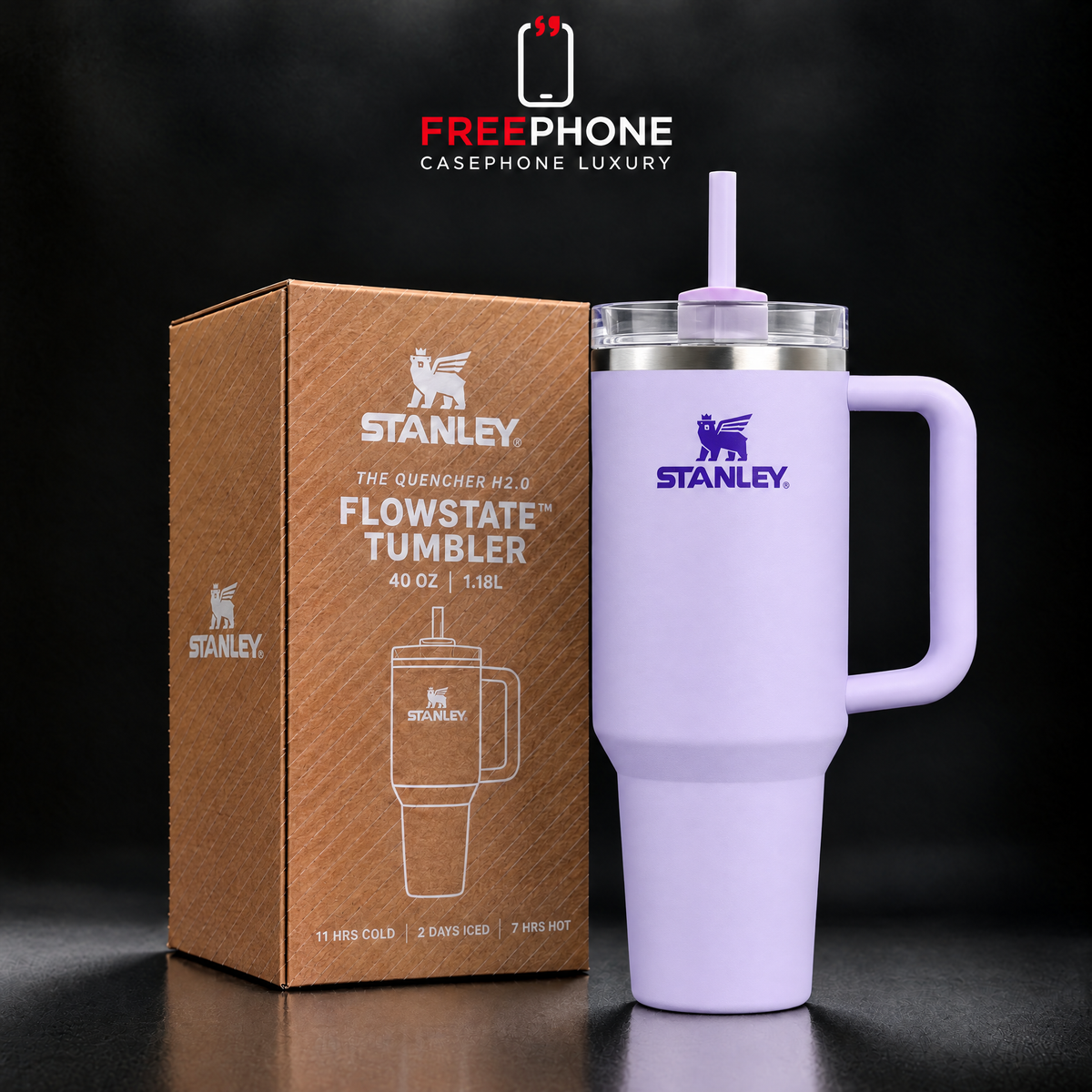 Gourde 40 oz Lilas