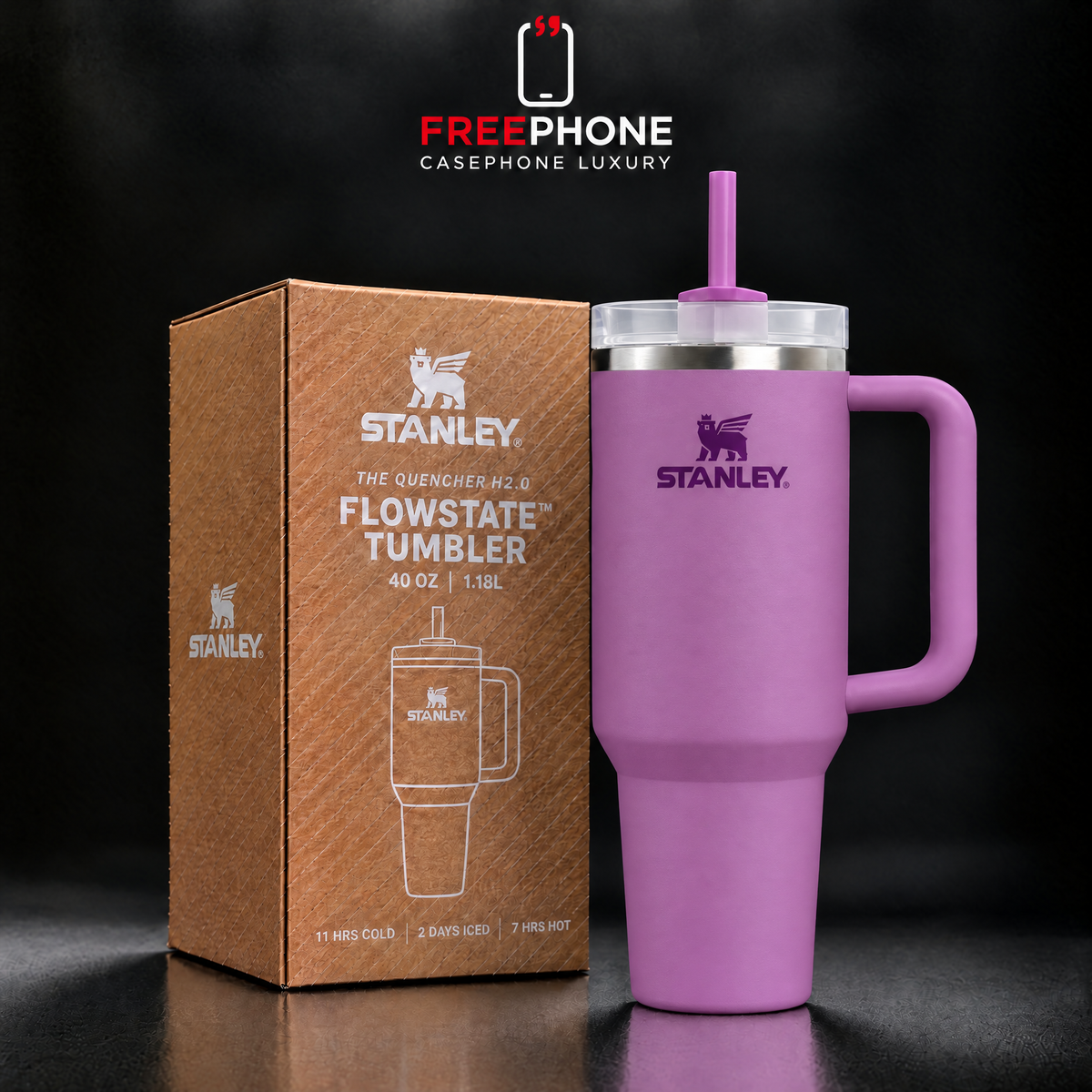 Gourde 40 oz Violet