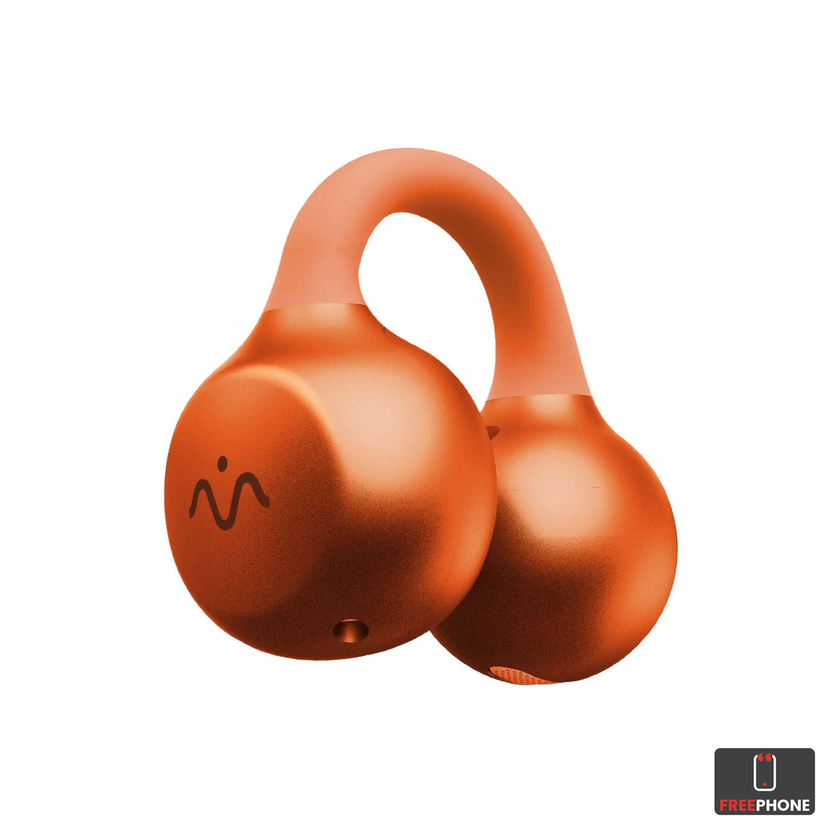 MOMAX 1-Vibe Clip M.IN.D Clip-On Earbuds