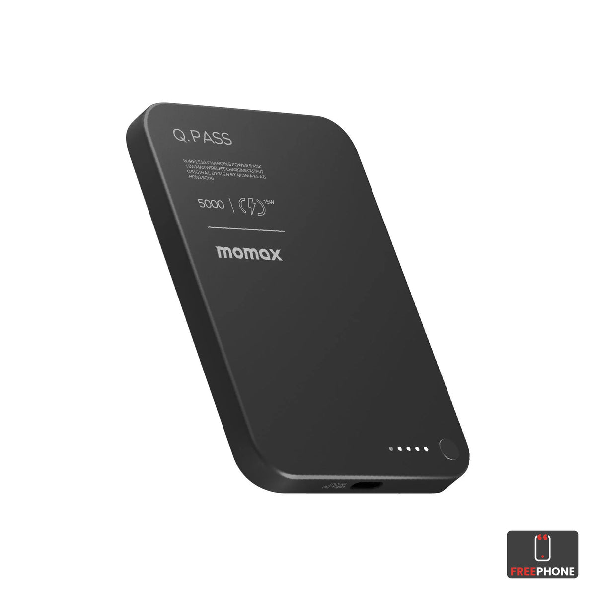 MOMAX 1-Power Q.Pass 5000mAh Magnetic Wireless Power Bank