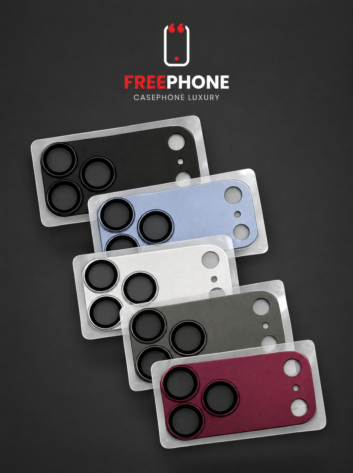 Protection Caméra Metal Armor – iPhone 18 Pro Max / 18 Pro / 17 Pro Max / 17 Pro