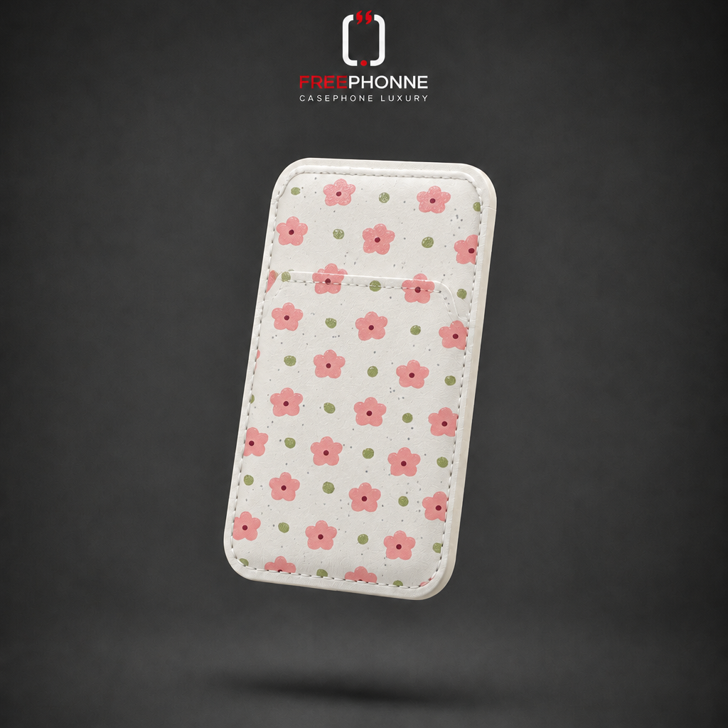 Wallet MagSafe fleurs