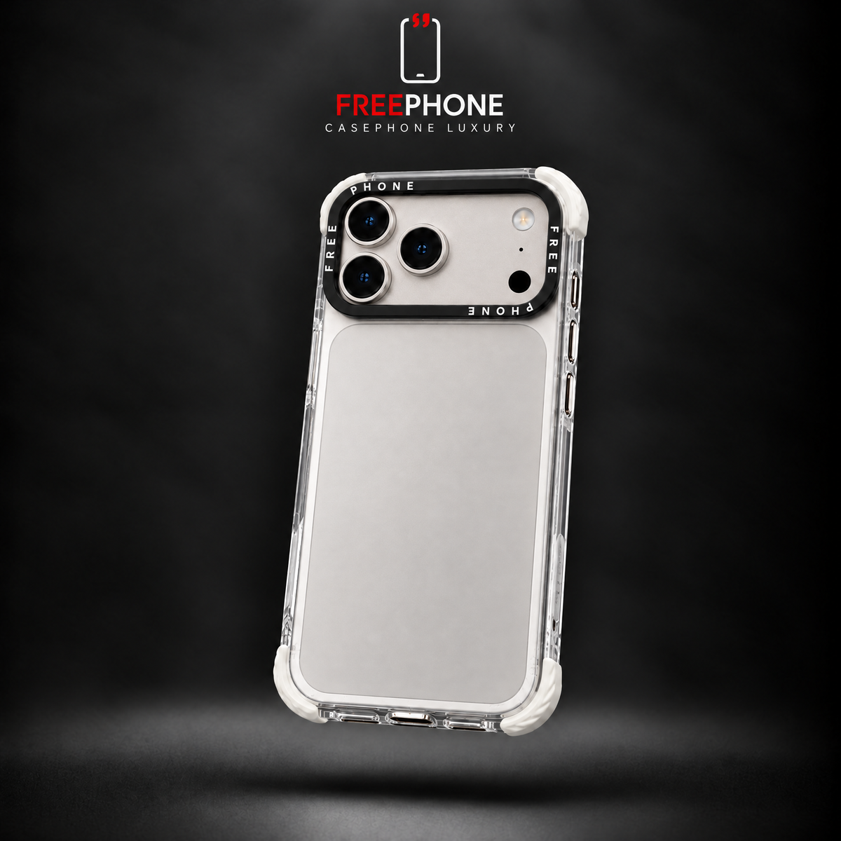 POCHETTE FREEPHONE AIRBAG White – 17 / 18 Pro Max