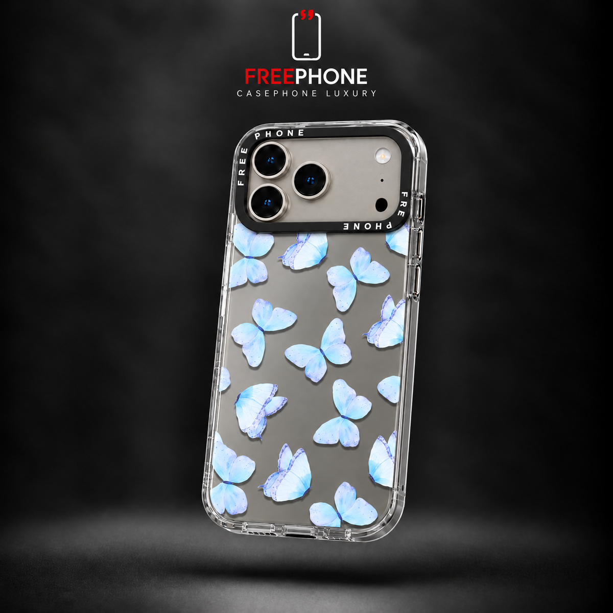 POCHETTE FREEPHONE BUTTERFLY – 17 / 18 Pro Max