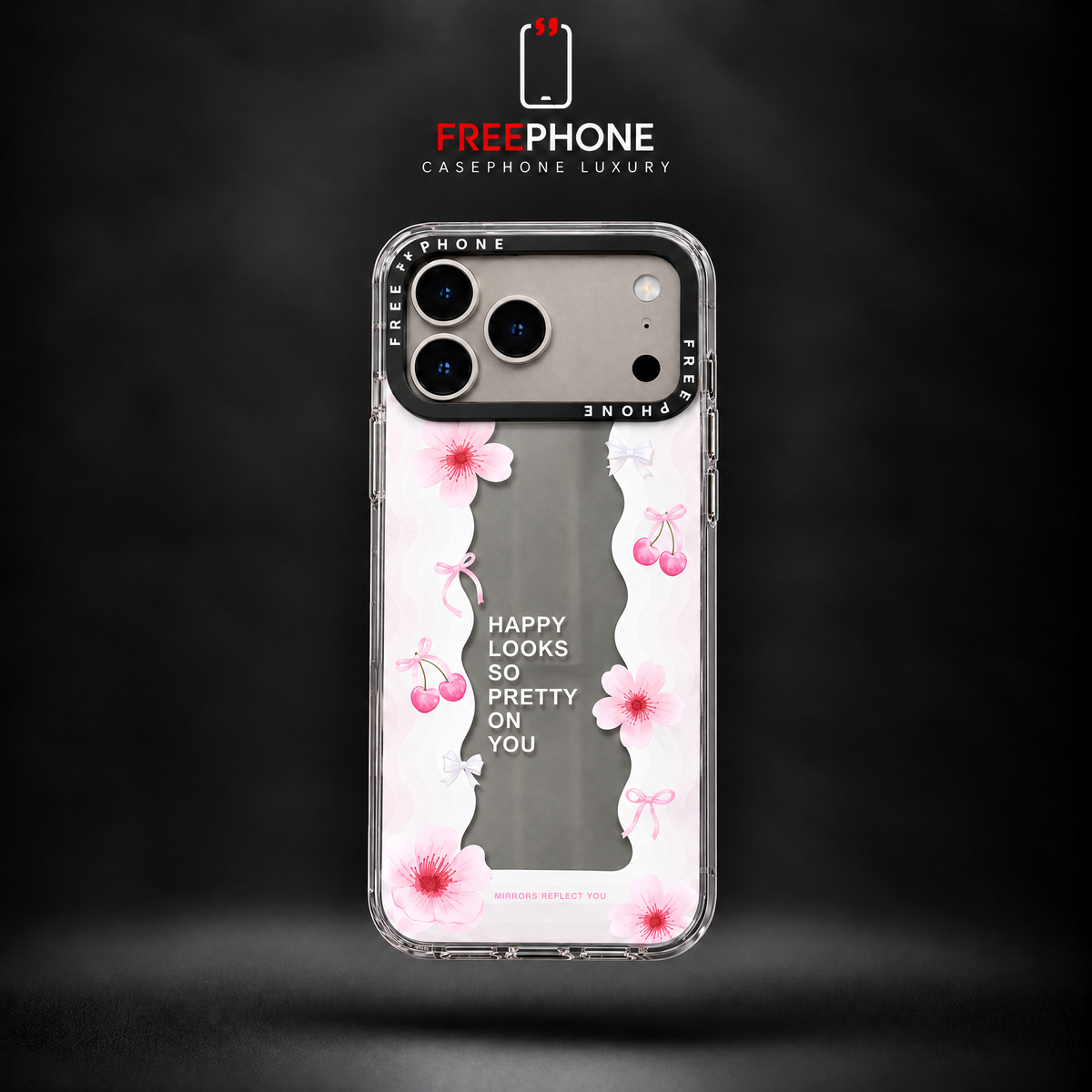 POCHETTE FREEPHONE HAPPY LOOKS GOOD ON YOU – 17 / 18 Pro Max