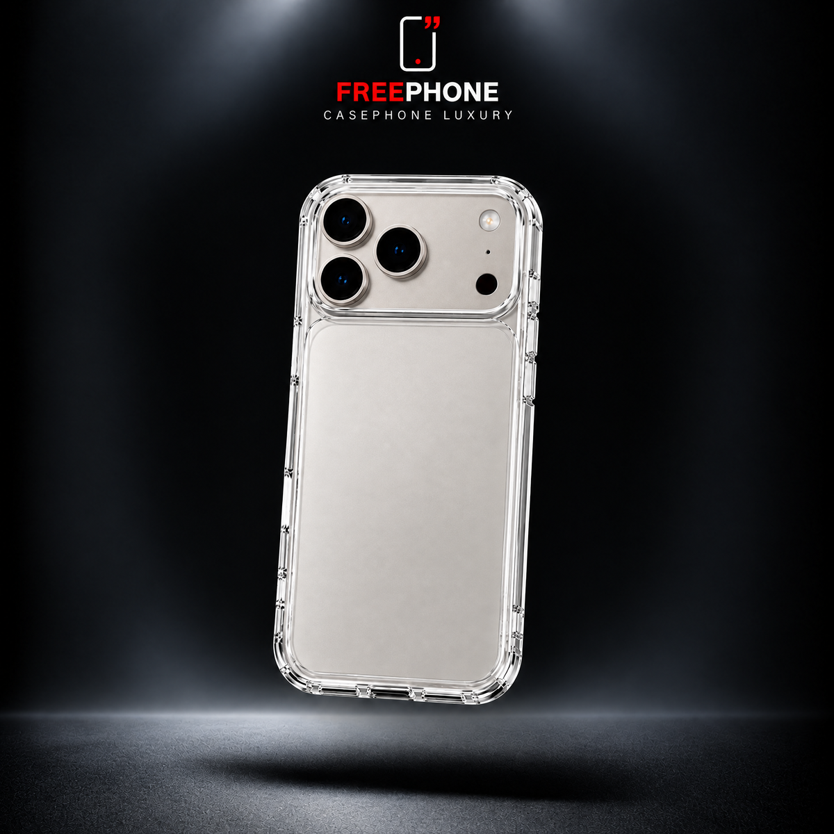 CLEAR CASE MAGSAFE WHITE – 17 / 18 Pro Max