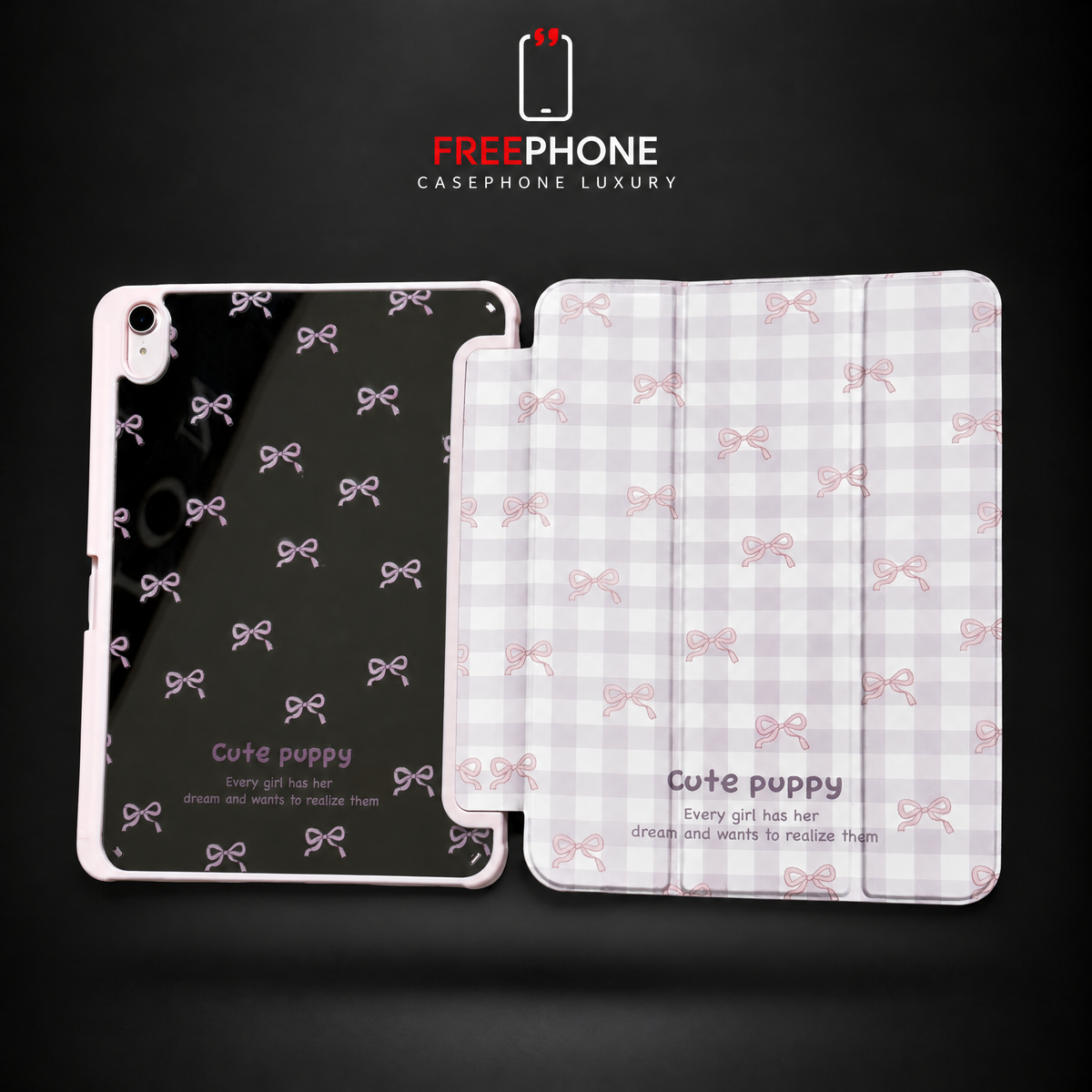 Case iPad Cute Puppy Miroir