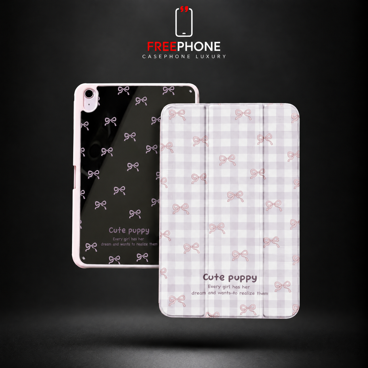 Case iPad Cute Puppy Miroir