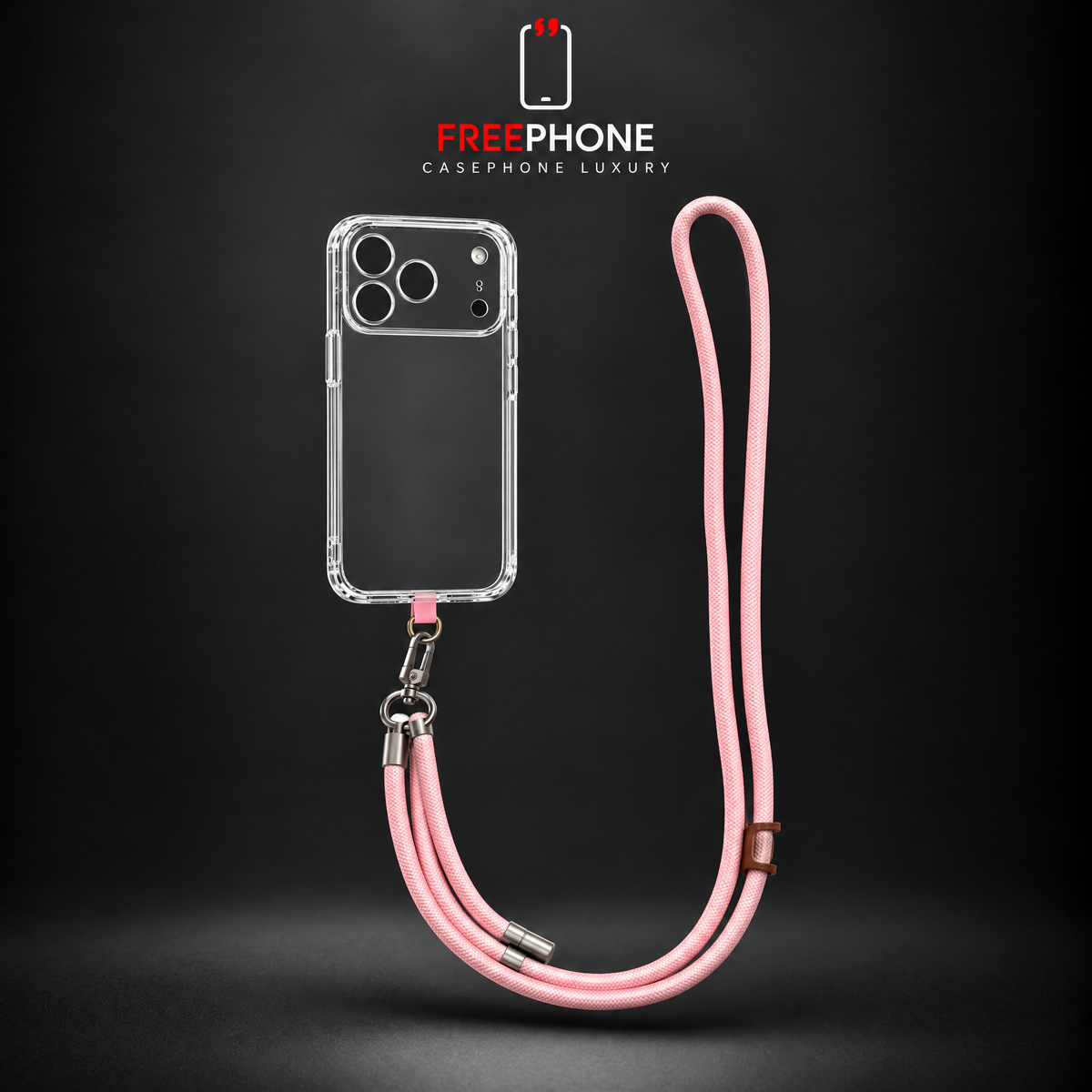 Cordon long ajustable Rose