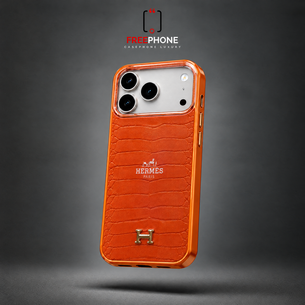 Case Croco Orange