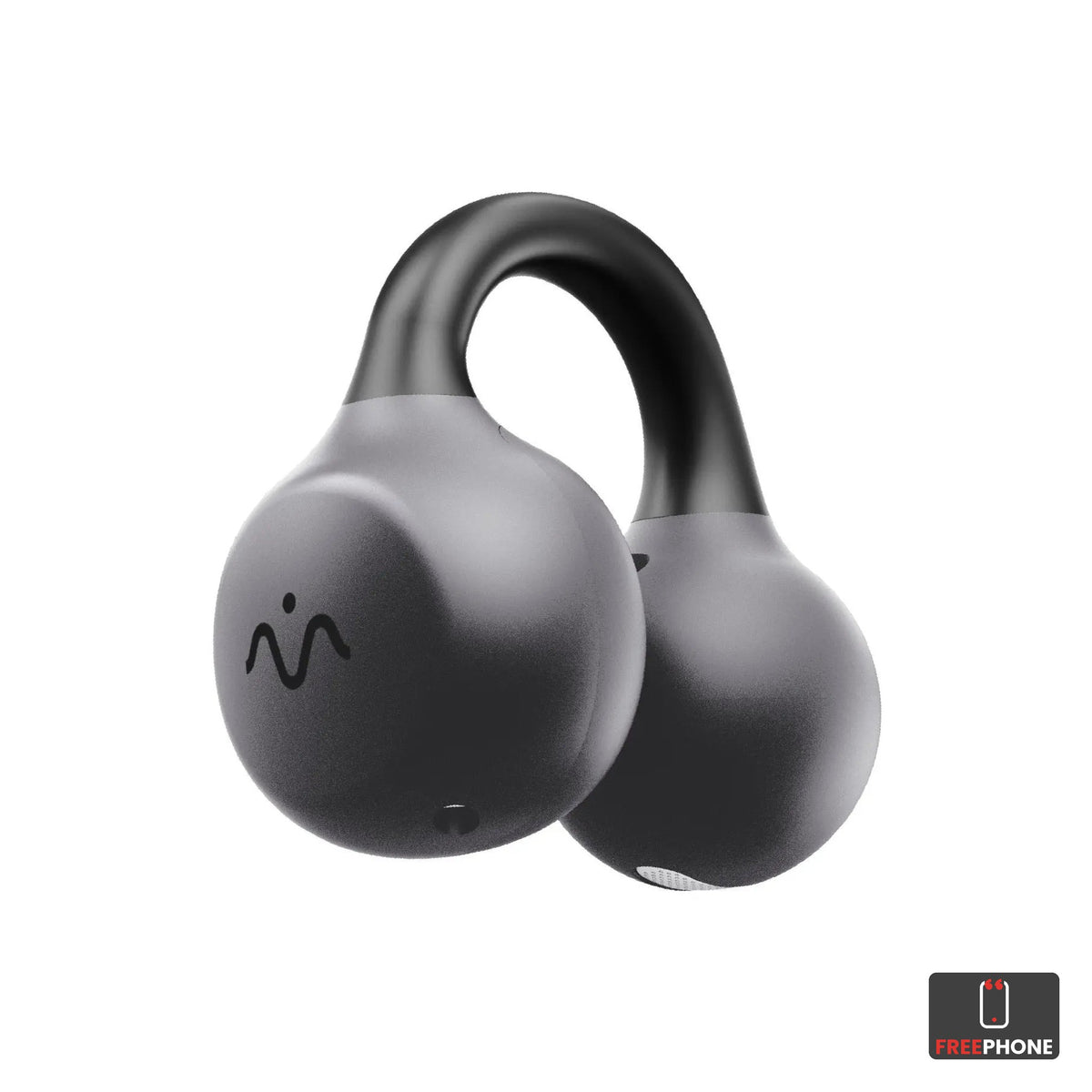 MOMAX 1-Vibe Clip M.IN.D Clip-On Earbuds