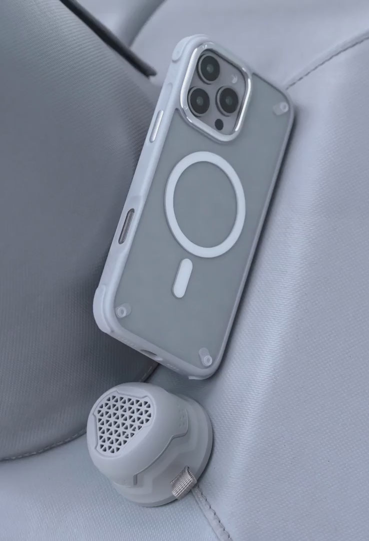 MOMAX 1-Vibe Go Rugged Magnetic Portable True Wireless Speaker