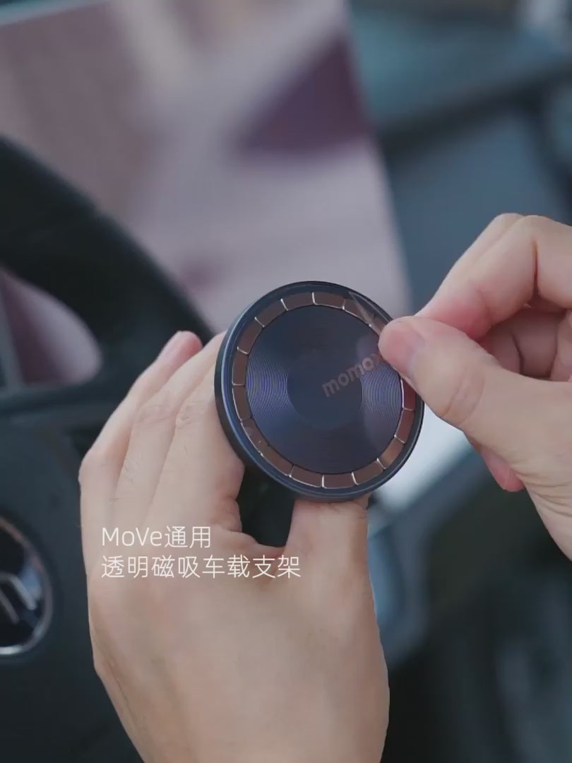 MOMAX MoVe Easy Magnetic Car Mount