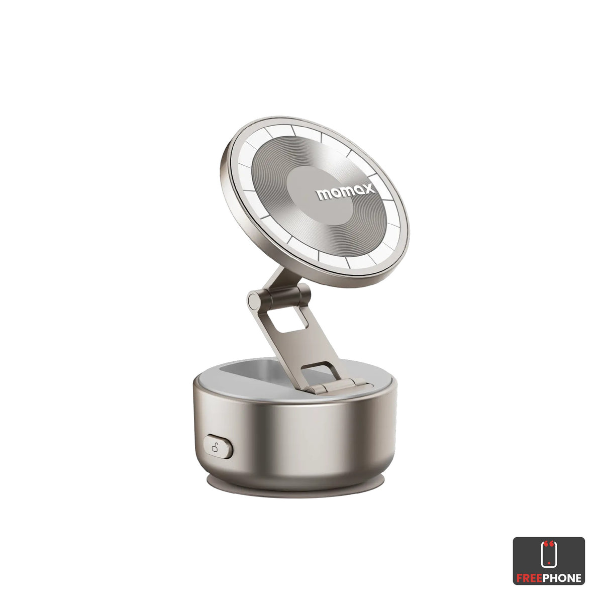 MOMAX 1-Snap Go Auto Suction Magnetic Phone Stand
