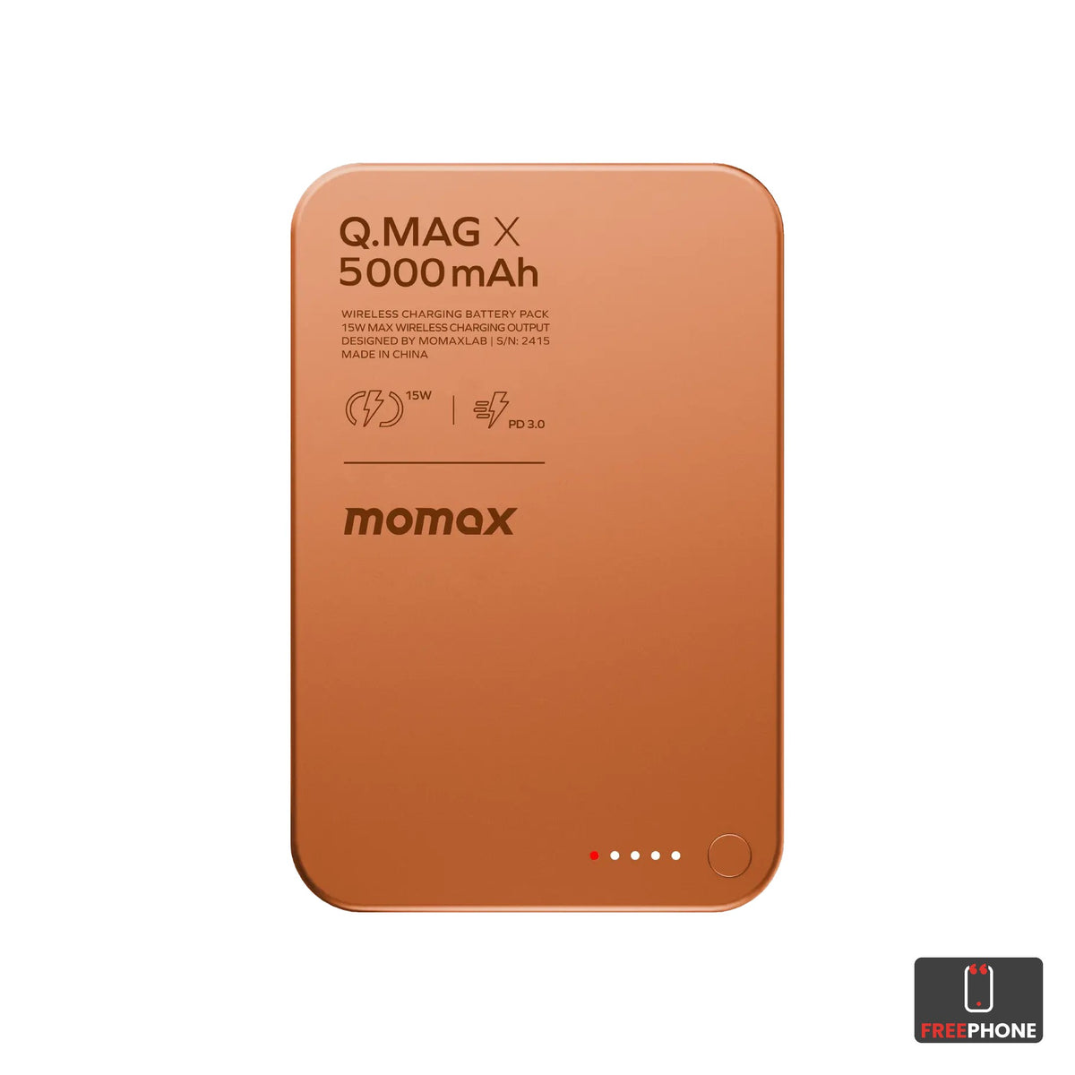 MOMAX Q.Mag X 5000mAh Magnetic Power Bank Gen 2