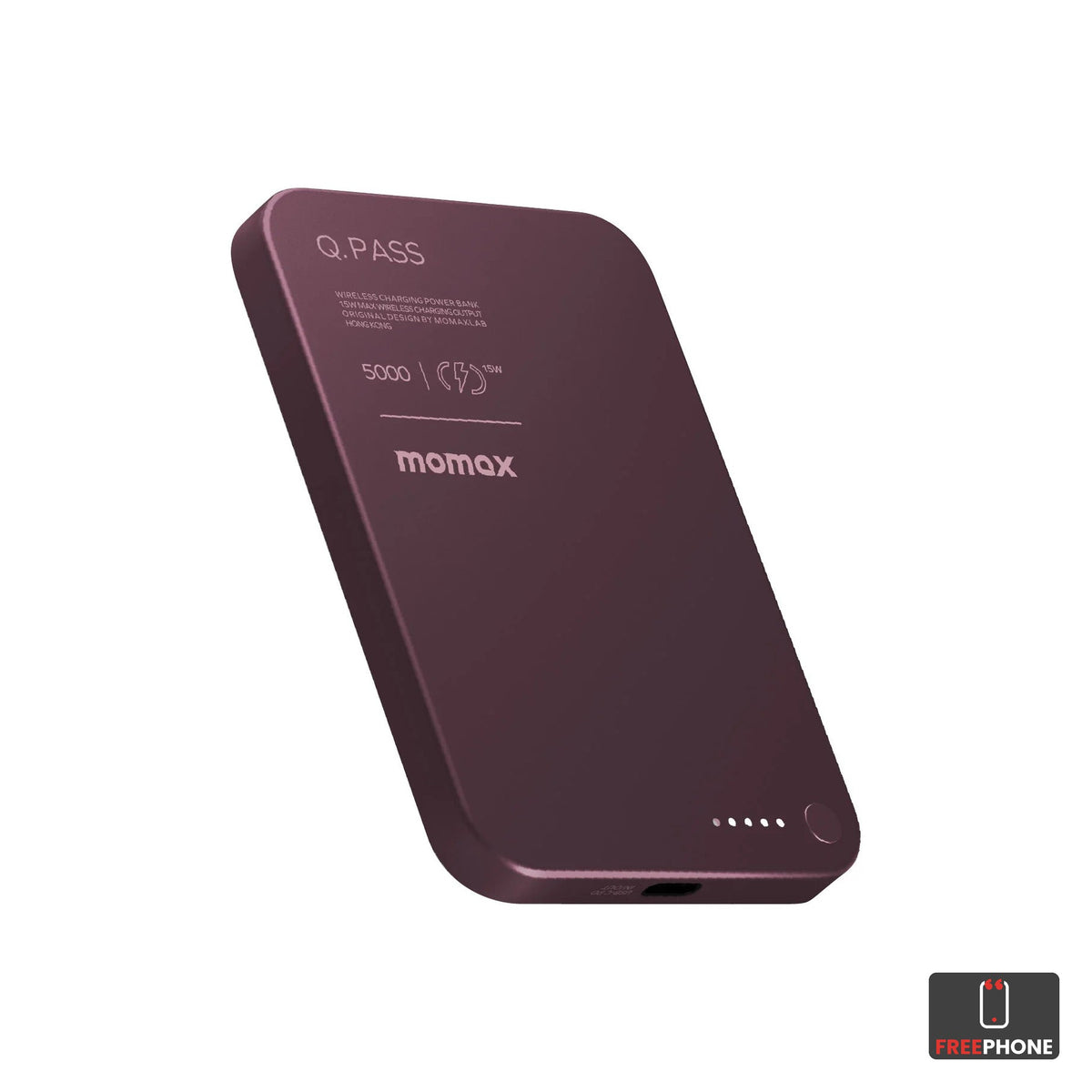 MOMAX 1-Power Q.Pass 5000mAh Magnetic Wireless Power Bank